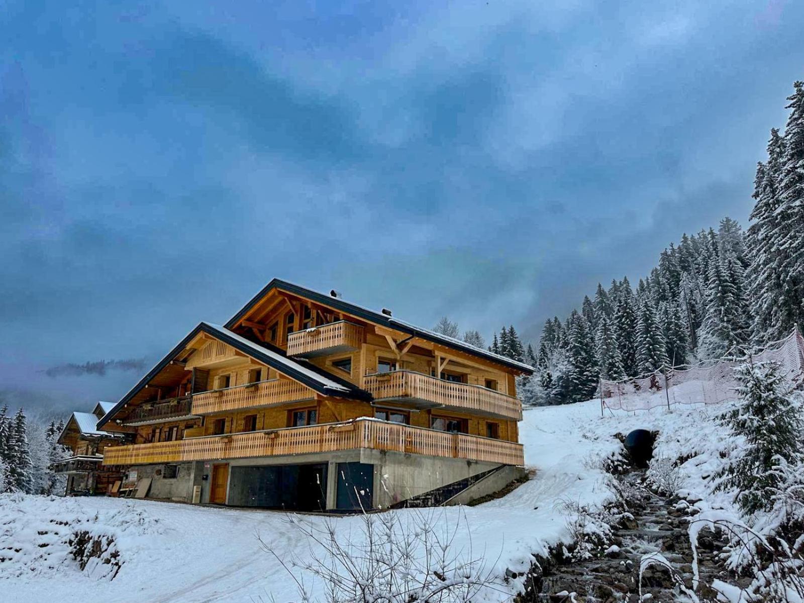 L'Etoile Du Linga Appartement Châtel Buitenkant foto